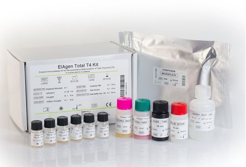 Kit de teste de T4 total - EIAgen - ADALTIS - de doenças da tireoide / de soro / de plasma