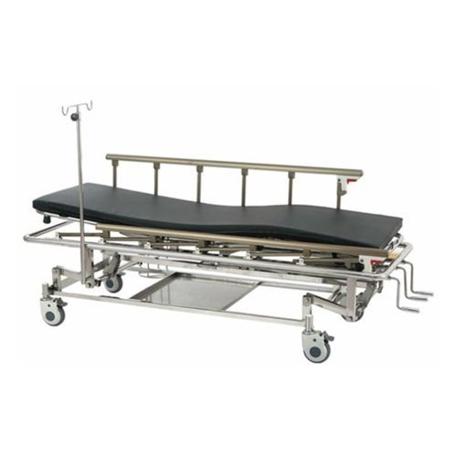 Carro-maca para transferência de pacientes - ST010 - Foshan Medco Medical equipment Co., Ltd. - de emergência / manual / com altura regulável