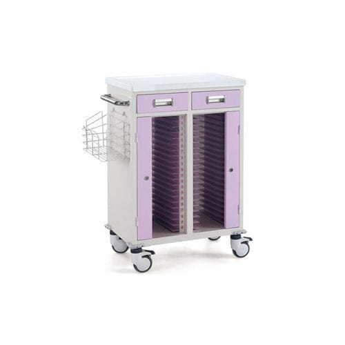 Carrinho hospitalar - RT003 - Foshan Medco Medical equipment Co., Ltd. - para registos médicos / de acondicionamento / em aço inoxidável