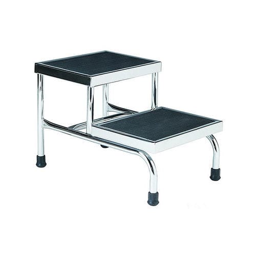Escada auxiliar 2 degraus - A101 - Foshan Medco Medical equipment Co., Ltd. - em aço inoxidável