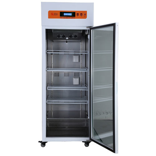 Refrigerador para cromatografia - GYCX-650 - Xiamen Guoyi Scientific Instrument - vertical / com 1 porta / com porta de vidro