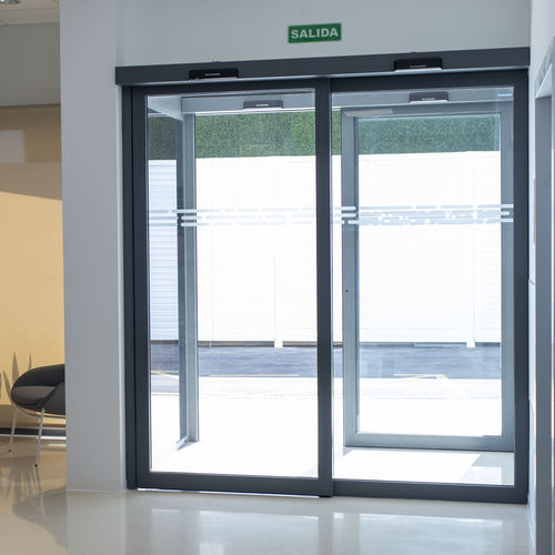Porta de correr - MI50/MI100 - Máster Ingenieros S.A. - de serviço / para hospital / para farmácia