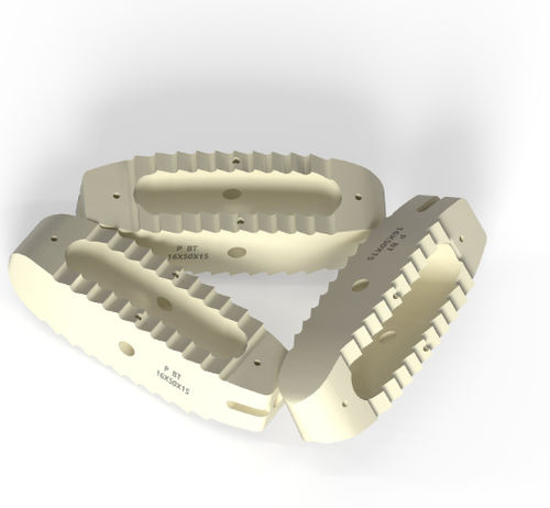 Espaçador intervertebral toracolombar - 31660822 OLIF - Wuxi Betta Medical Technology - via oblíqua / em PEEK