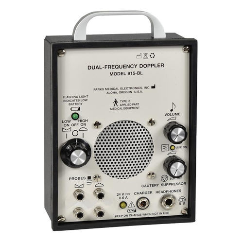 Doppler portátil - 915-BL - Parks Medical Electronics - com deteção de embolia