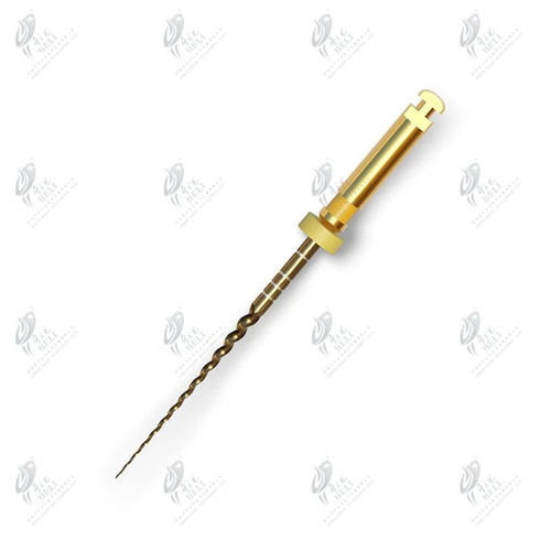 Lima odontológica rotativa - Varitaper Gold - Shenzhen Belident Medical Equipment Co.,Ltd - para tratamentos do canal radicular / em NiTi
