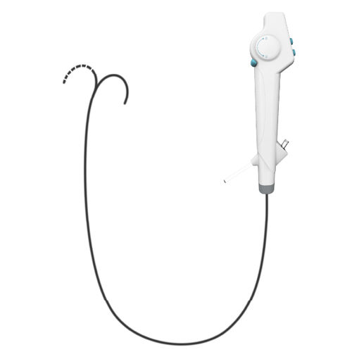Ureteroscópio para adulto - MIK-C232FOFU02501 - Hikimaging - grande-angular / curvo / com canal de trabalho