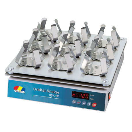 Agitador de laboratório orbital - OS-762 - OPTIMA Inc. - digital / para uso geral / para a indústria farmacêutica