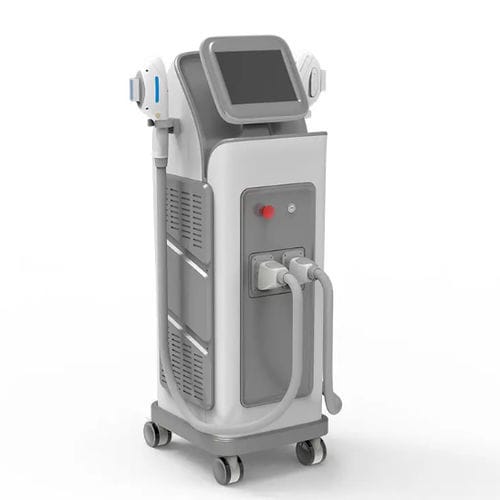 Aparelho de luz intensa pulsada para depilação - APT SHR  - Beijing LaserTell Medical - para rejuvenescimento da pele / com carrinho