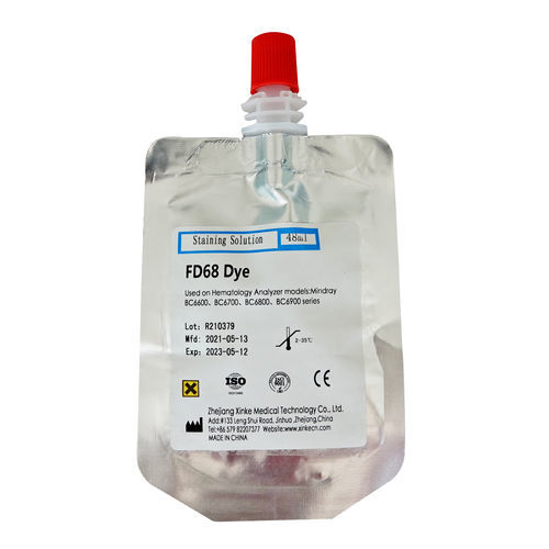 Reagente solução de coloração - FD68 - Zhejiang Xinke Medical Technology - corante / para hematologia