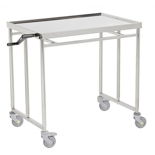 Carrinho cirúrgico - 972AF - TOURINOX - para instrumental / em aço inoxidável / móvel