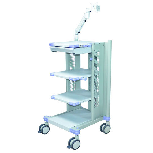 Carrinho hospitalar - Shenzhen Tuyou Medical Imaging Co., Ltd.​ - para hospital / endoscópico / com gavetas