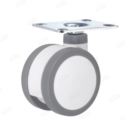 Roda para carrinho hospitalar - ME03-01-75TPRG - Zhongshan Seño Casters and Wheels Man Co.,Ltd - giratória