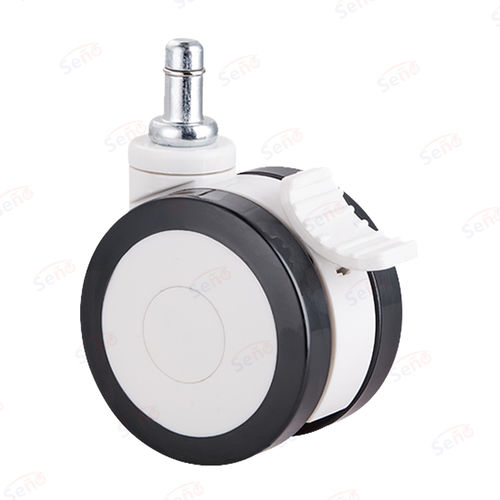 Roda para mesa cirúrgica - ME01-03D-75PUB - Zhongshan Seño Casters and Wheels Man Co.,Ltd - em polipropileno / com freio / giratória
