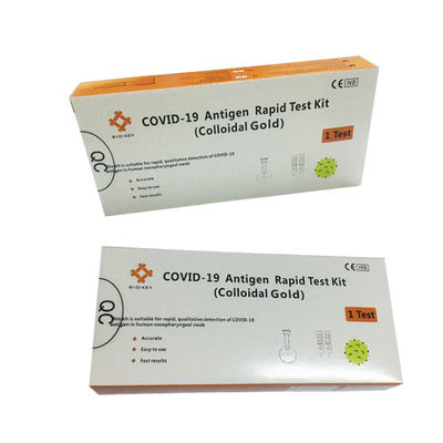 Kit de teste de COVID-19 - XG001	 - Biokey Health - para vírus / nasal / para esfregaço da garganta