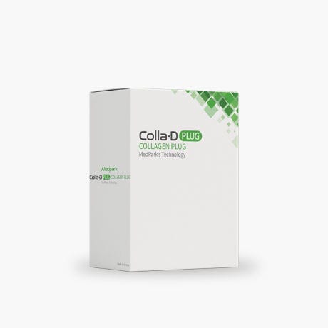 Remendo para cirurgia bucal - Colla-D PLUG - MedPark - de colágeno / absorvível