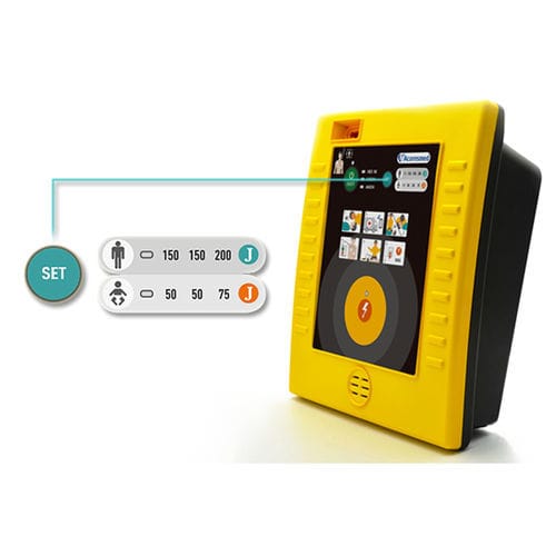 Desfibrilador externo automático - A102 - Acoresmed.co.ltd - bifásico / impermeável