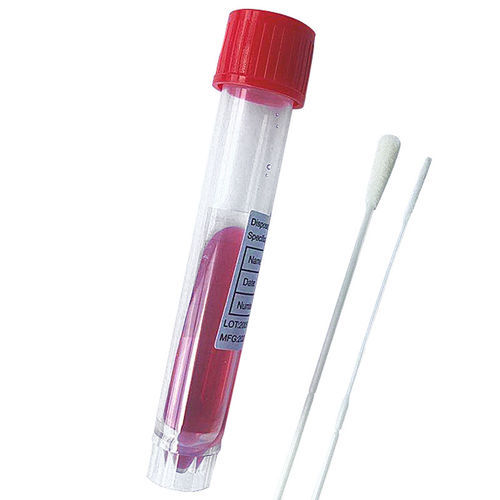 Tubo de coleta para laboratório - PCY/(A)B-2.0/(A)B 3.0 - Biowin Pharmaceutical - cilíndrico / nasal / para esfregaço da garganta