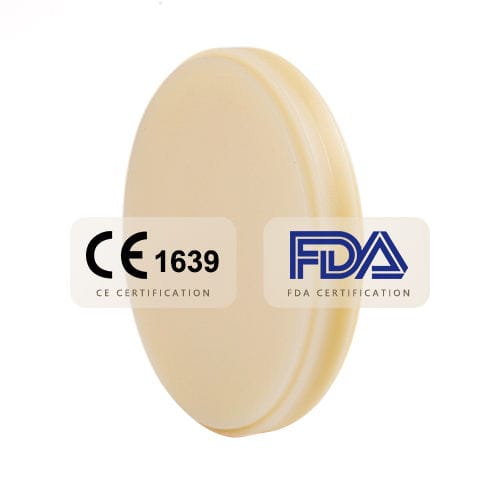 Material dentário em PMMA - MULTILAYER  - HULIANG (SHANGHAI) BIO-TECH CO.,LTD. - para pontes dentárias / para coroas dentárias / para restauração dentária