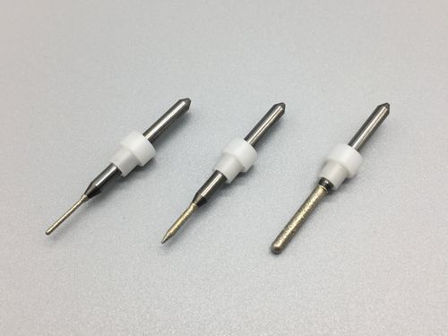 Fresa odontológica - ROLAND - HULIANG (SHANGHAI) BIO-TECH CO.,LTD. - diamantada / em aço inoxidável / de corte