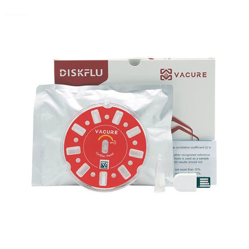 Kit de teste de infarto do miocárdio - DISKFLU® - Chengdu Vacure Biotechnology Co., Ltd - de mioglobina / de dímero D / cTnI