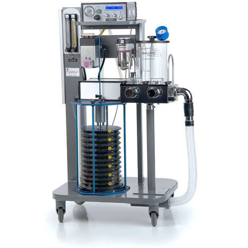 Aparelho de anestesia infantil - 2800C - Mallard Medical - com carrinho