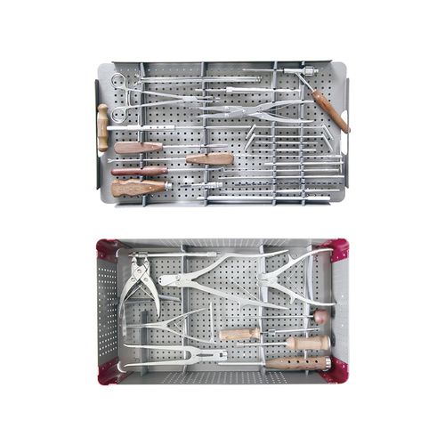 Kit de instrumentos para cirurgia da coluna vertebral - 93219901 - Kangli Medical - para osteossíntese da coluna vertebral