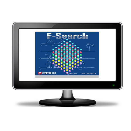 Software de análise - F-Search System Ver. 3.7 - FRONTIER LAB - para pesquisa / para espectrometria