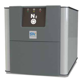 Gerador de nitrogénio formado por compressão - NG EOLO - SRA Instruments - de laboratório / empilhável