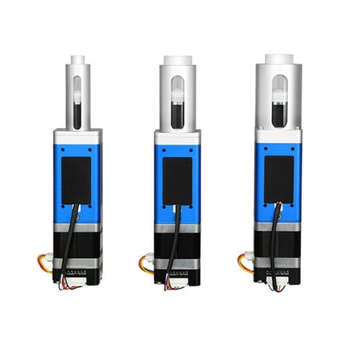 Bomba de seringa industrial - MiNi SY-04 - NANJING RUNZE FLUID CONTROL EQUIPMENT CO., LTD. - de 1 via / programável