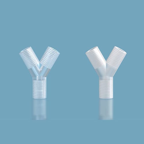 Conector macho - NY03-28 series - NANJING RUNZE FLUID CONTROL EQUIPMENT CO., LTD. - fêmea / para dispositivos médicos / em Y