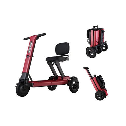 Scooter elétrica de mobilidade reduzida - ZW501  - Shenzhen Zuowei Technology - de 3 rodas / dobrável