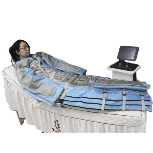 Aparelho de pressoterapia para corpo - TB-AP03C - Guangzhou T&B Beauty Equipment - com carrinho