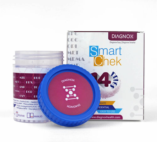 Teste rápido de estupefacientes - Smart Chek - Diagnox Health - para canabinoides / para anfetaminas / para cocaína