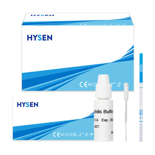 Teste rápido de sífilis - HYSEN HANGZHOU BIOTECH - de anticorpos / de IgG / de imunoglobulinas M
