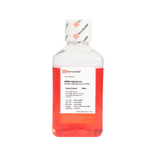 Reagente Meio Eagle modificado por Dulbecco - G4511-500ML - Servicebio - para cultura de tecidos / líquido