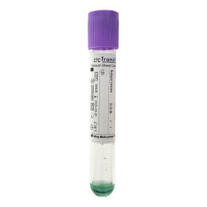 Tubo de ensaio para pesquisa - CTC-TVT Series - Caltag - cilíndrico / para células cancerosas / com estabilizador