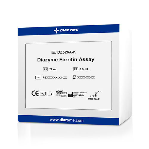 Kit de teste para anemia - DZ526A - Diazyme Laboratories, Inc. - de ferritina / de biomarcador / de lítio