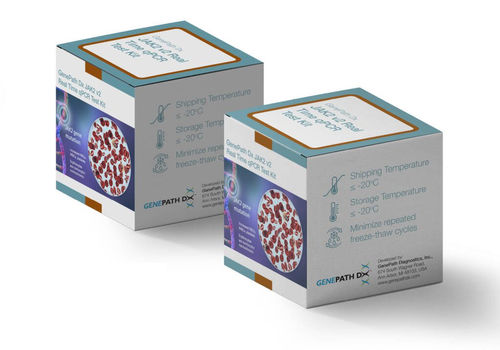 Kit de teste de mutações genéticas - Dx  - GenePath Diagnostics Inc. - para mutações de JAK2 / de sangue / para qPCR