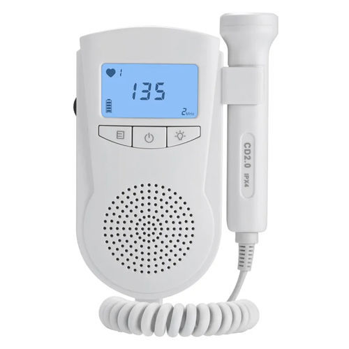 Doppler fetal - FD-200 - Mericonn Technology - de bolso / com monitor de frequência cardíaca / com touch screen