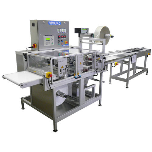 Sistema de embalagem intermitente - VIVAPAC SP - JR MARUANI Packaging Machine - eletrônico / com servoacionamento / semiautomático