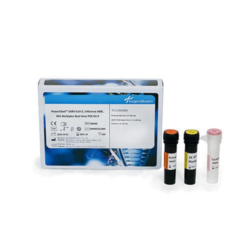 Kit de teste de SARS-COV-2 - PowerChek™  - KogeneBiotech Co., Ltd. - para doenças infecciosas / de Influenza A / de Influenza B