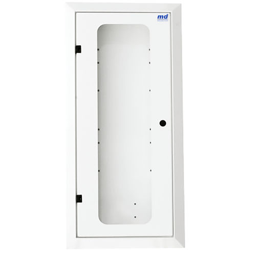 Armário para regulador de pressão - flush version - Md S.r.l. Medical Gas Equipment - de segurança / de embutir / transparente