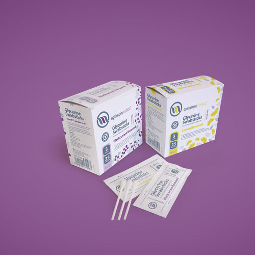 Escova de limpeza para higiene oral - 1115 - Optimum Medical - caixa de 75 unid.