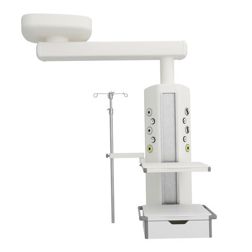 Estativa de braço de parede - Isola - LM MEDICAL DIVISION - para cuidados intensivos / para cuidados intensivos / com braço simples