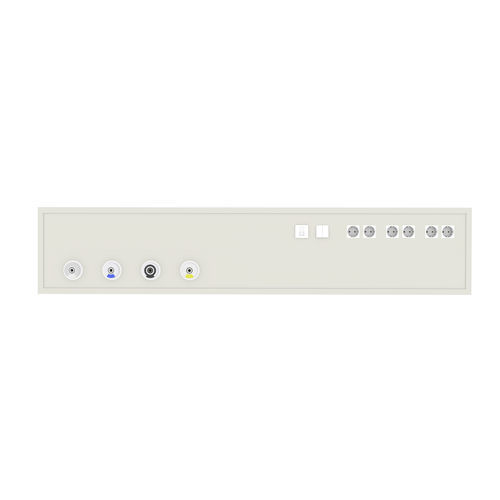 Régua de gases medicinais modular - Oki Plus RECESSED - LM MEDICAL DIVISION - para serviço de cuidados intensivos / de LED