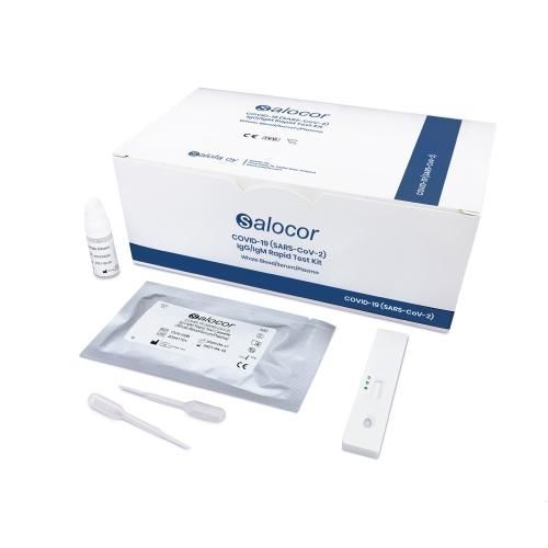 Teste rápido de COVID-19 - Salocor - Salofa Oy - de IgG / de imunoglobulinas M / de SARS-COV-2