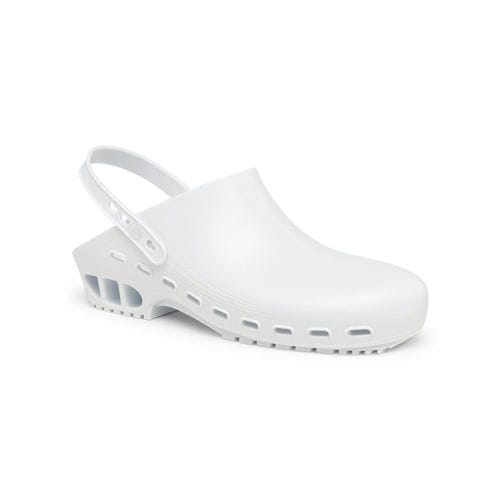Babuche hospitalar unissexo - IVAR - Suecos Footwear - impermeável / antiestático / azul