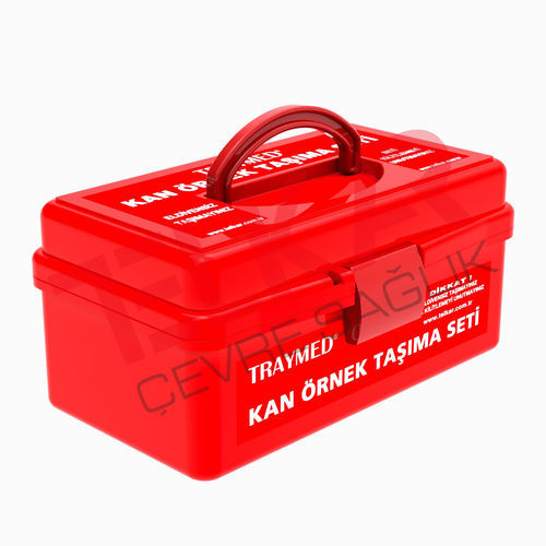 Caixa para amostras de transferência - CKK0100 - Telkar Cevre Saglik Endustriyel Plastik San. ve Tic. .A.Ş. - de sangue / segura / com tampa