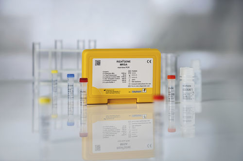 Kit de teste de Staphylococcus aureus resistente à meticilina - RIDA®GENE - R-Biopharm AG - de infecções nosocomiais / de Staphylococcus aureus / clínico