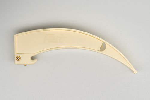 Lâmina de laringoscópio Macintosh - QE1220 - Zhejiang Runqiang Medical Instruments - em material plástico / descartável